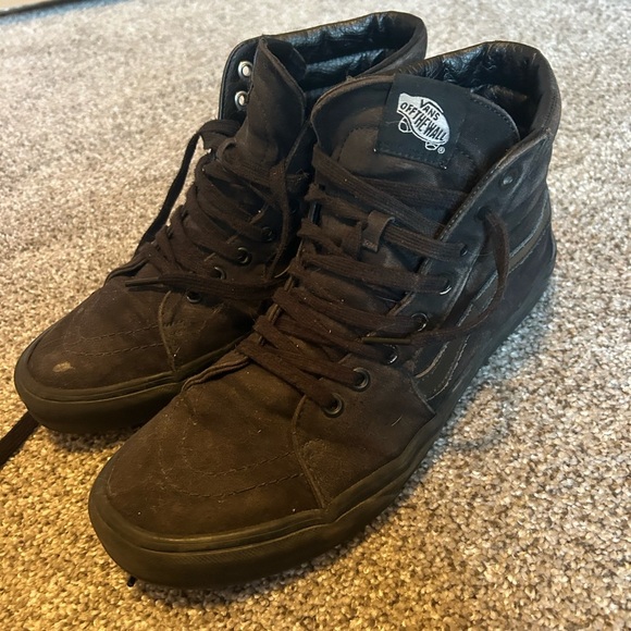 Vans Men's Black High-Top Sneakers - Picture 5 of 8